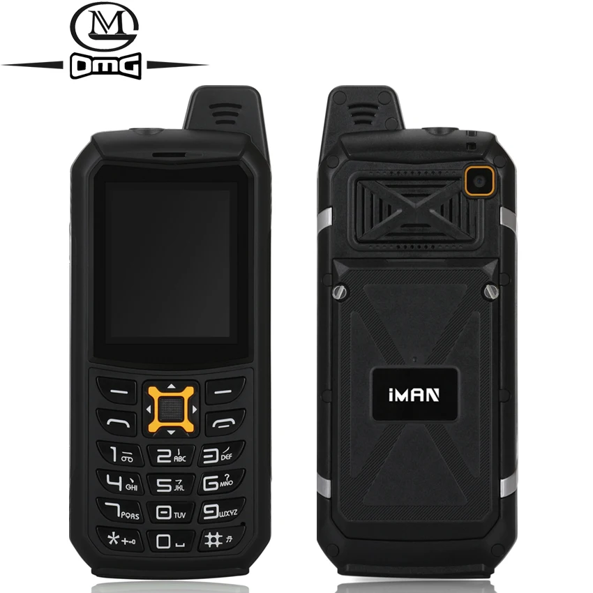 iMAN S2 IP68 Waterproof shockproof Mobile Phone Dual SIM Telephones Flashlight battery 2200mAh Cell phones
