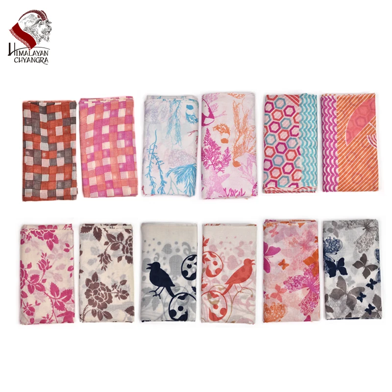 

Neplaese Pure Cashmere Printed Shalw Scarf Soft and Comfortable High Quality Guaranteed Free Shipping