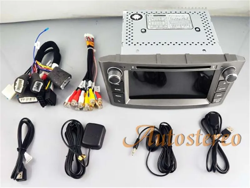 Android 9 автомобильный dvd-плеер gps навигация для Toyota Avensis 2002-2008 T250 радио мультимедиа головное устройство магнитофон ips