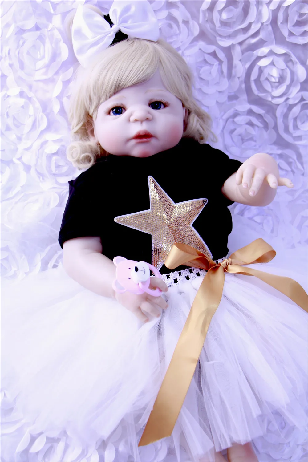 baby alive blonde curly hair