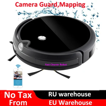 

Camera Video Monitor robot aspirador Wet and Dry Vacuum Cleaner With Map Navigation, WiFi App Control,Smart Memory,Water Tank