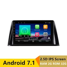 9″ 2+32G 2.5D IPS Android 7.1 Car DVD Multimedia Player GPS For Peugeot 308 2016 2017 2018 audio car radio stereo navigation