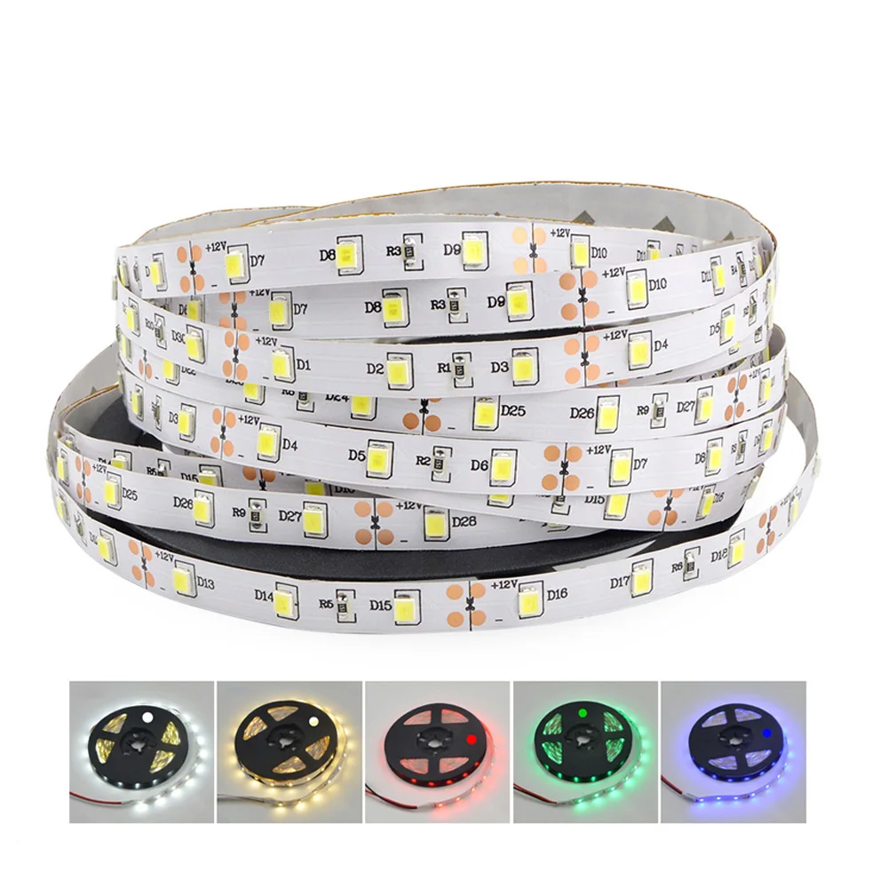 5M 2835 SMD More Brighter Than 3528 5050 SMD LED Strip light DC 12V