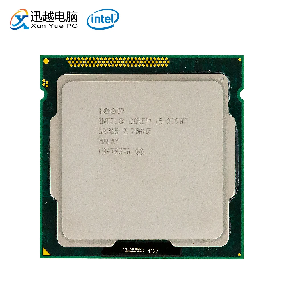 Intel Core i5-2390T настольный процессор i5 2390 с двухъядерным процессором 2,7 ГГц 3 Мб L3 Кэш LGA 1155 сервер, используемый для Процессор