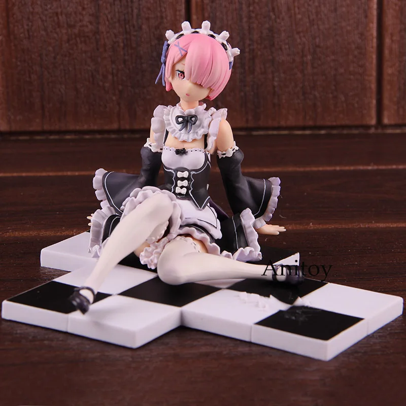 ReZero Kara Hajimeru Isekai Seikatsu Ram Rem фигурка 1/8 Масштаб ПВХ Коллекционная модель игрушки