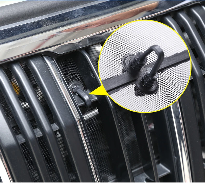 Сетка для защиты от насекомых передняя решетка Toyota Land Cruiser Prado 150 2018 FJ150 2 шт.|grille