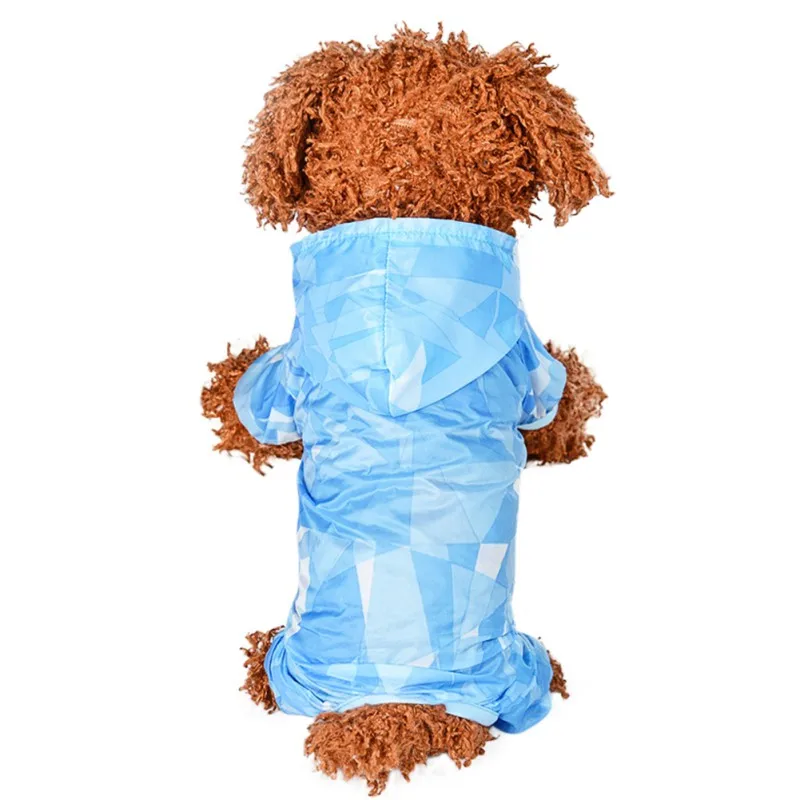 Дождевик для собак, водонепроницаемая куртка для защиты от солнца, одежда для собак, дождевик, одежда для маленьких собак, костюм для чихуахуа, товары для домашних животных