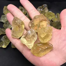 Pierre brute en citrine quartz naturelle, pierres originales, 100g