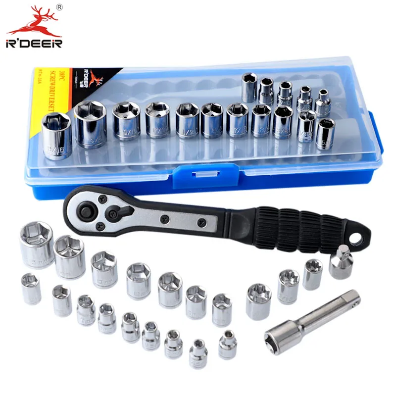Red Trintion 3Pcs Ratchet Socket Wrench Set 1/4 3/8 1/2 Drive Ratchet Wrench Tool Heavy Duty Drive Socket Wrench with Cushion Grip Handle Lock Socket Quick Lever Release Car Repair Red Trintion 3Pcs Ratchet Socket Wrench Set 1/4 3/8 1/2 Drive Ratchet Wrench Tool Heavy Duty Drive Socket Wrench with Cushion Grip Handle Lock Socket Quick Lever Release Car Repair