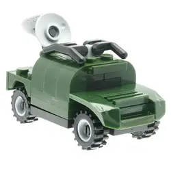 44 шт./компл. Военная Униформа радар модель автомобиля цифры персонал игрушечные лошадки для детей кубики для игр совместимы со всеми