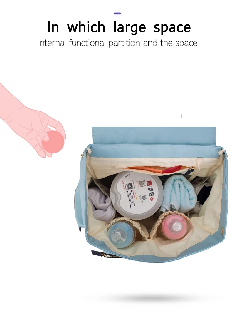 Disney мягкий подгузник сумки рюкзаки крючки для прогулочных колясок мама мультфильм изоляция рюкзак подгузник сумка для новорожденных с