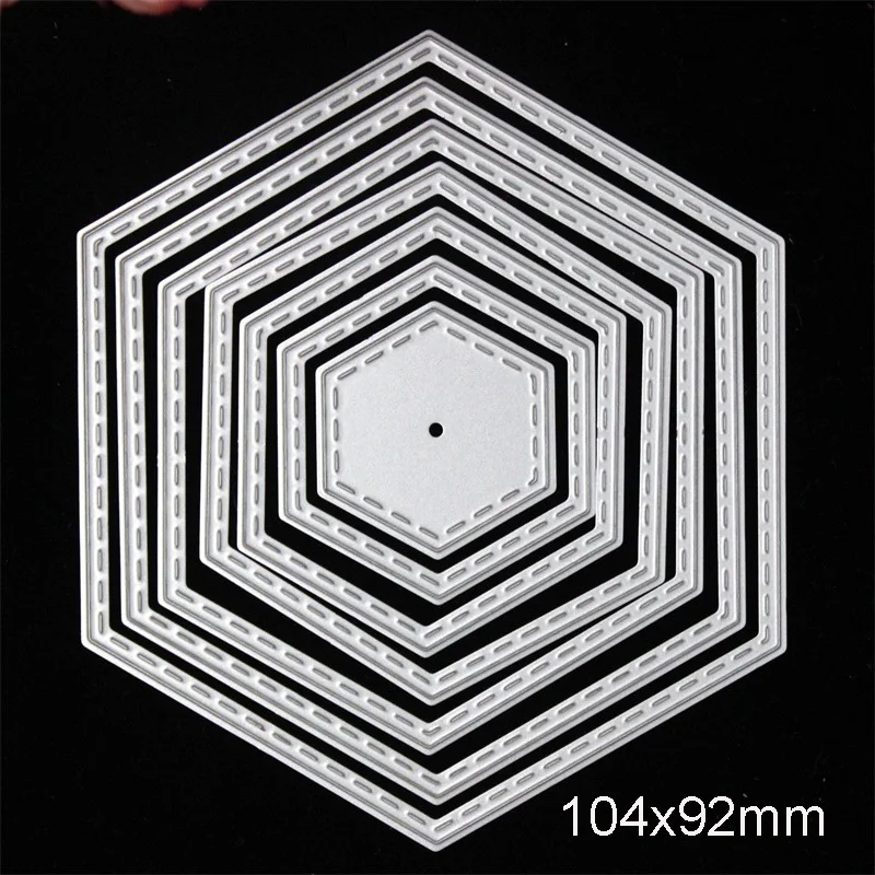 6 side Rectangle Dies