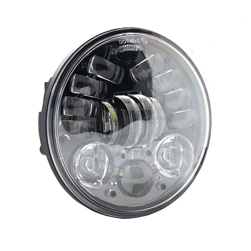 5 75 дюймов DRL Поворотная сигнальная фара для Harley Dyna Sportster 1200 48 883 3/4 &quotпроектор