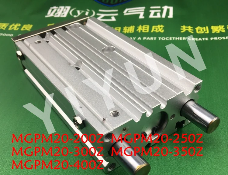 

MGPM20-200Z MGPM20-250Z MGPM20-300Z MGPM20-350Z MGPM20-400Z MGPL Pneumatic components Thin three Rod Guide Pneumatic Cylinder