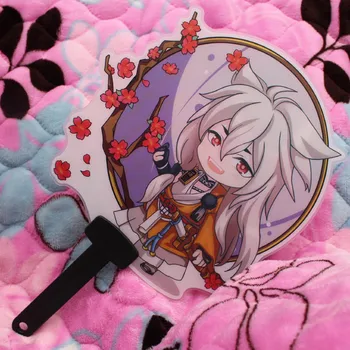 

New Japanese Anime Cartoon The sword dance Dance Cute Hand Fan Cool Fan No.1