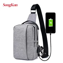 SongKun Новая повседневная холщовая мужская сумка-мессенджер женские сумки на плечо для мужчин сумки через плечо мужские нагрудная сумка для путешествий модные бренды
