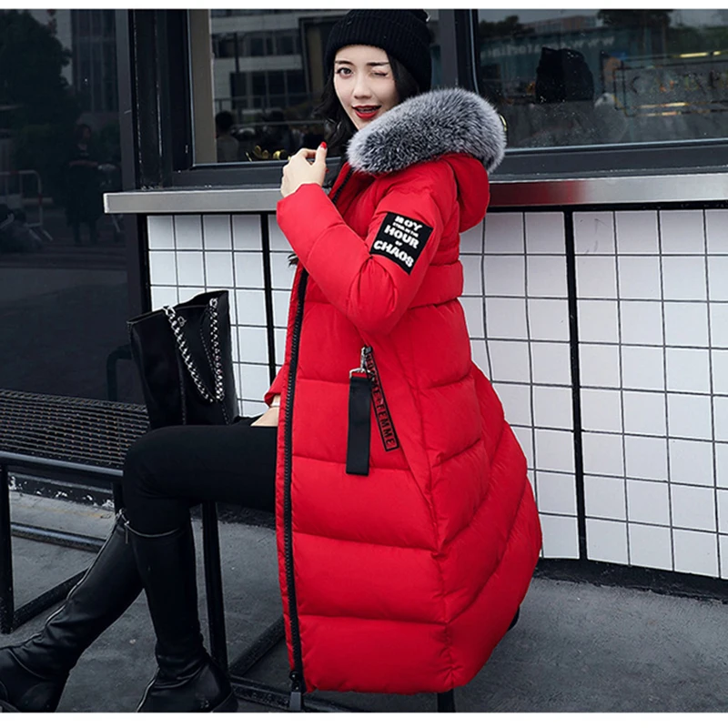 2019 New Extra Large Code Winter Coat Women