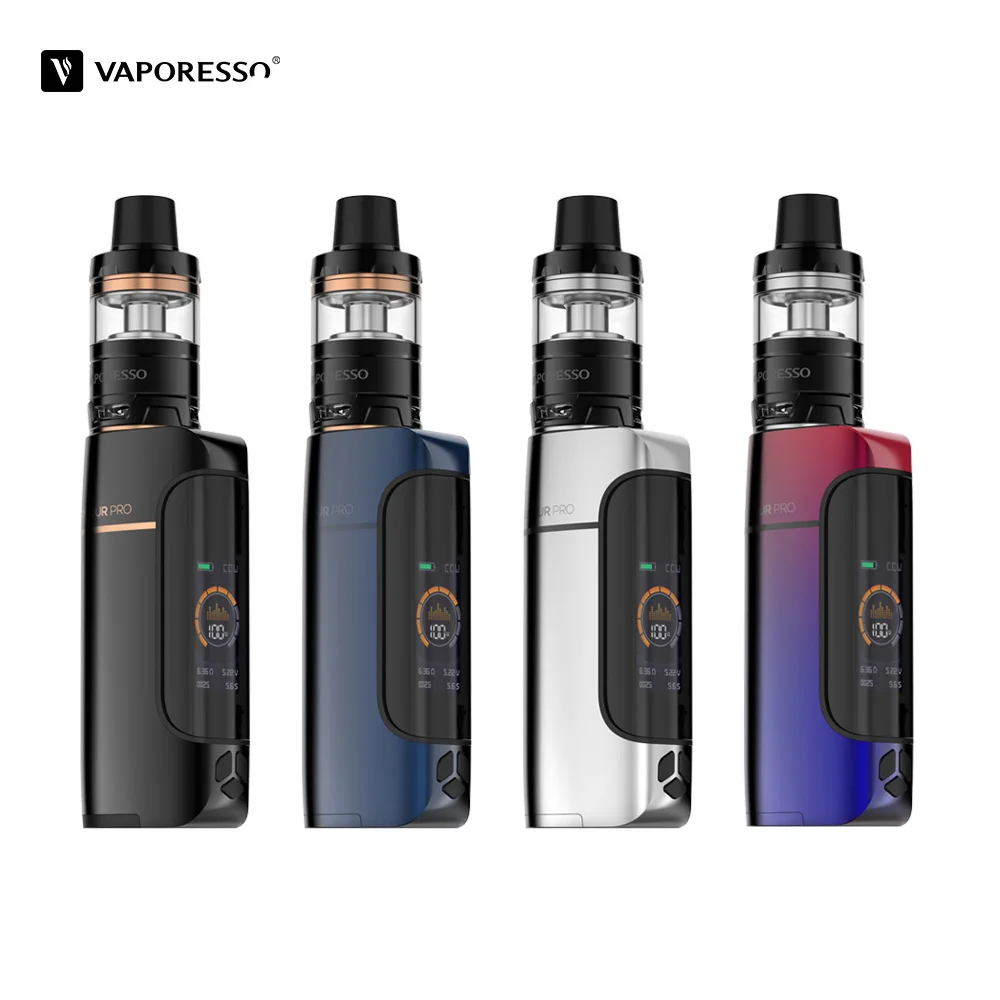 

100W Original Vaporesso Armour Pro Kit Vape With 5ml Cascade Baby Tank GT CCELL2 GT Mesh Coil VS Vaporesso Revenger E cig