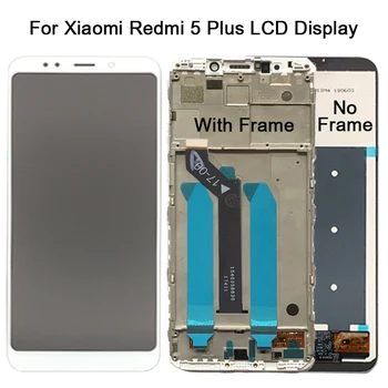 

For Xiaomi Redmi 5 Plus LCD Display Touch Screen 100% New FHD 5.99" Digitizer Assembly Replacement Accessory For Redmi 5 Plus