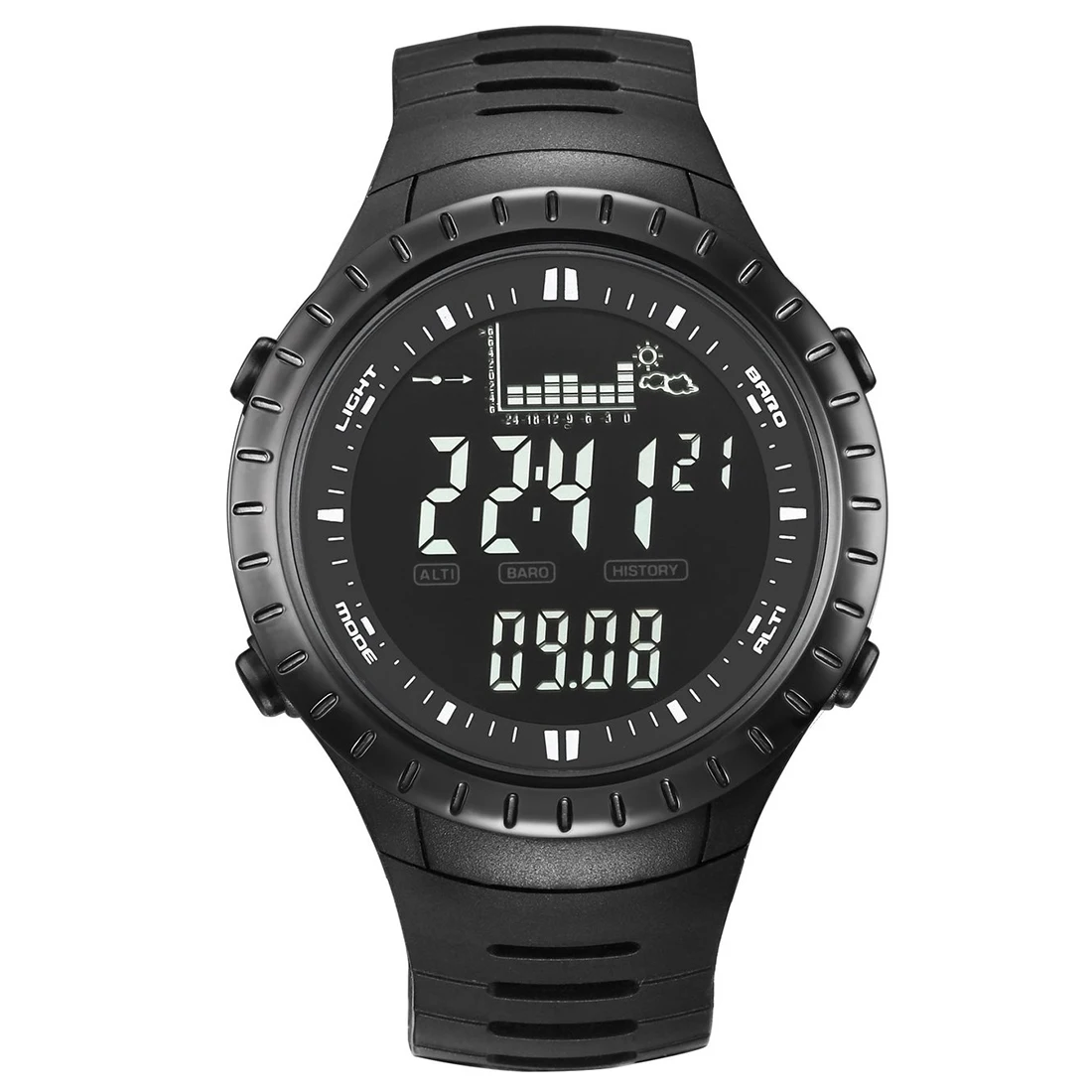 

Spovan SPV710 Men Sports Alarm Altimeter Fishing Quartz Watches