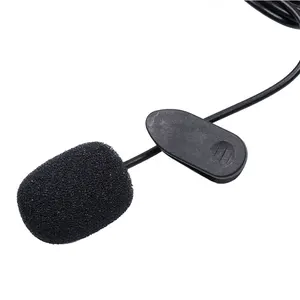 Image 3 - Kebidu portátil externo 3.5mm mãos livres mini com fio colar clipe lapela lapela lapela microfone para computador portátil lound alto falante