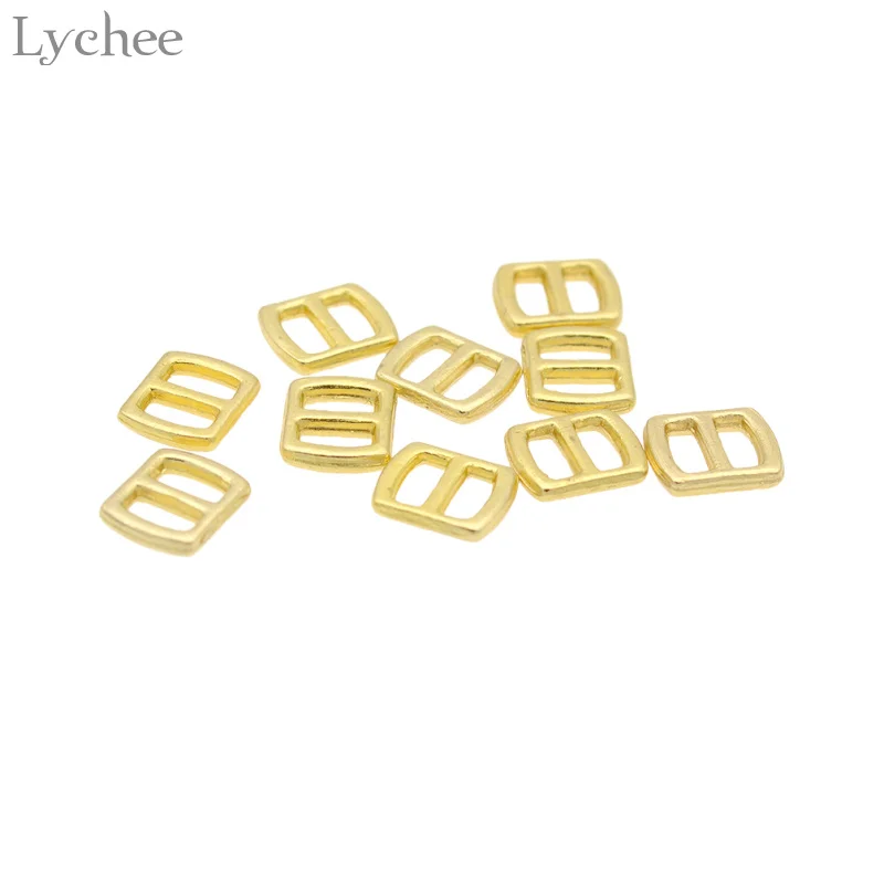 Lychee Life 10 шт. миниатюрная металлическая пряжка сделай сам Кукольное платье
