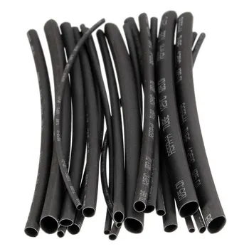 

New 20pcs 100mm Black Color 2:1 Polyolefin H-type Heat Shrink Tubing Tube Sleeving 5 Specifications