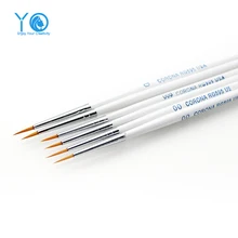 YO 3 шт./лот#0#00#000 линейная ручка для рисования водопроводная нейлоновая цветная ручка кондитерские кисти инструменты для выпечки и кондитерских изделий