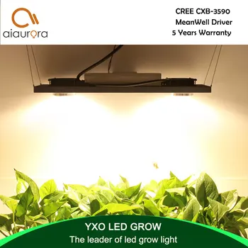 

CREE CXB3590 200W COB LED Grow Light Full Spectrum Dimmable 26000LM = HPS 400W Growing Lamp Indoor Plant Growth Panel Lighting