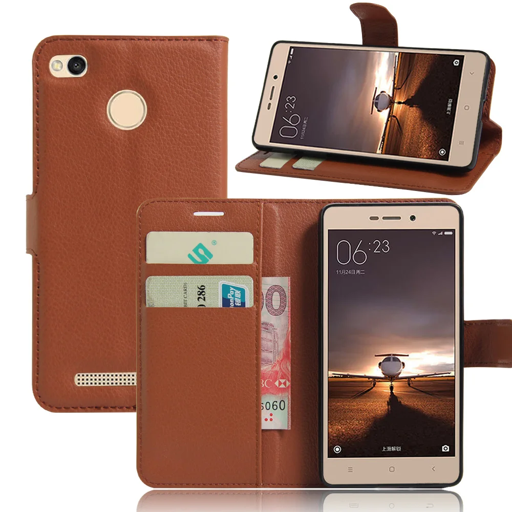 

Wallet Style PU Leather Case for Xiaomi Redmi Note 3 Pro with Stand Function & Card Holder Case for Xiaomi Redmi Note 3 Coque