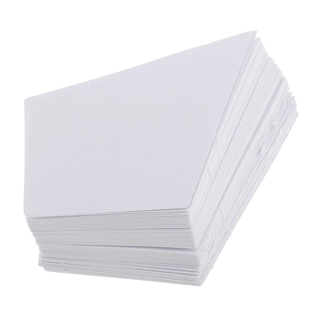 100 Pieces DIY Patchwork Tools Diamond Shape Blank Paper Quilting Templates for Patchwork Sewing Craft