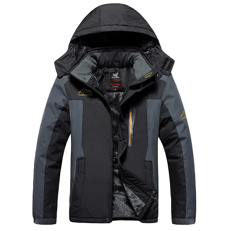 

Plus size 6XL7XL 8XL 9XL Winter Jacket Men Thick Windproof Coats Waterproof Fleece Jackets Mens Military Outwear Parka Overcoat
