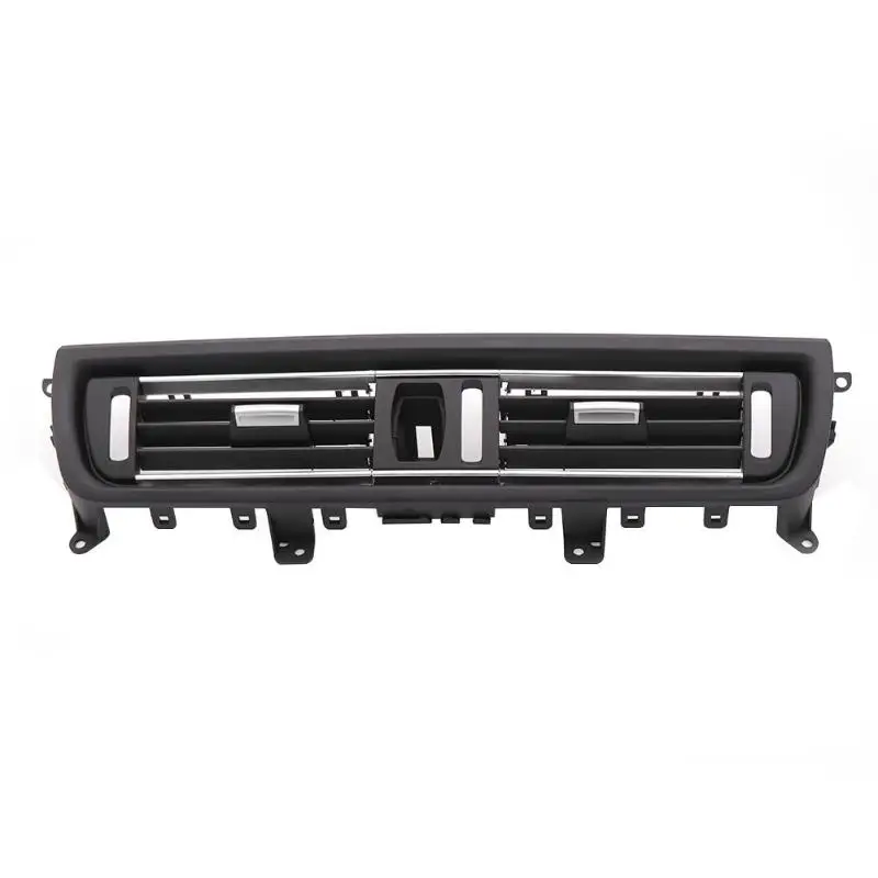 1Pcs Front Center Air Outlet Vent Dash Panel Grille Cover for BMW 5 Series F10 Interior Mouldings Panel Grille