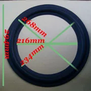 100 шт. 12 дюймов 1" Ремонт НЧ/громкий Динамик/Динамик пена окружает его размер: 216 мм 234 мм 268 мм 294 мм