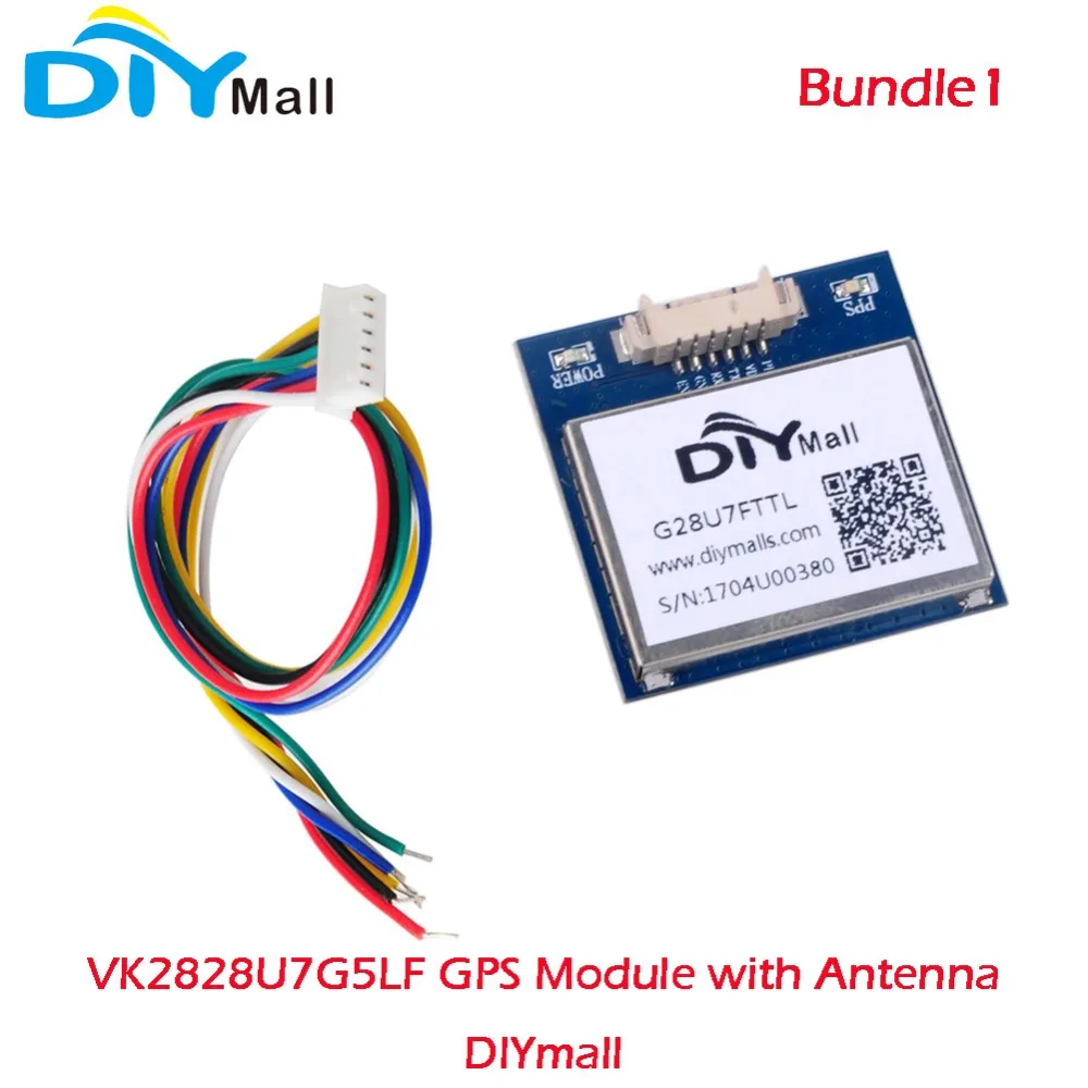 

DIYmall VK2828U7G5LF GPS Module Gmouse with Antenna TTL 1-10Hz with Flash Flight Control Module FZ0517/FZ0517C