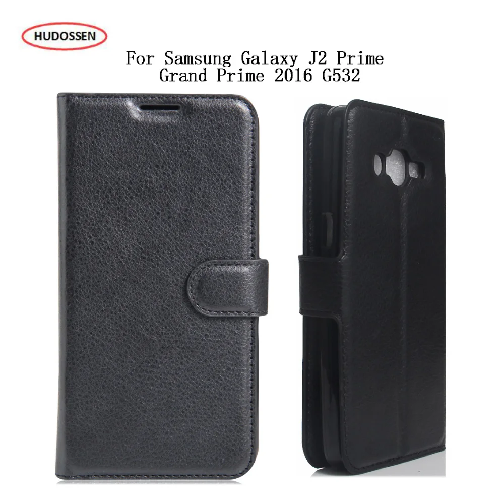Роскошный чехол HUDOSSEN из искусственной кожи для Samsung Galaxy J2 Prime G532 с откидной