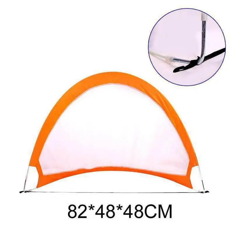 5 colors Soccer Football Goal Net Folding Training Goal Net Kids Indoor Outdoor Play Toy