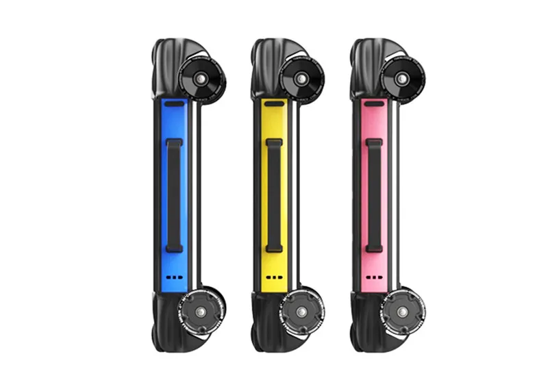 

ZETAZS KNIGHT E-Skateboard Dual Motor 4 wheels Electric Scooter Kick Scooter E-Scooter with handle LED light quick charger