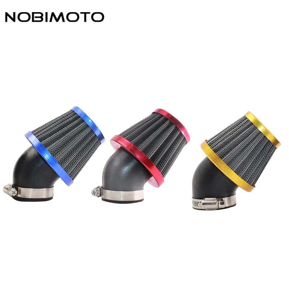 

Motorcycle Air Filter 35/38/42/45/48mm 45Degree Motorbike Air Intake Filter Clearner Mushroom For Suzuki Kawasaki KL015