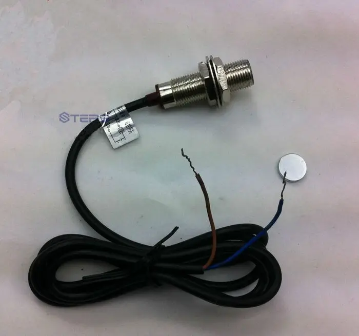 Freies verschiffen Kontaktlose sensor dry reed rohr proximity magnetschalter durchmesser 12mm erfassungsabstand 10mm