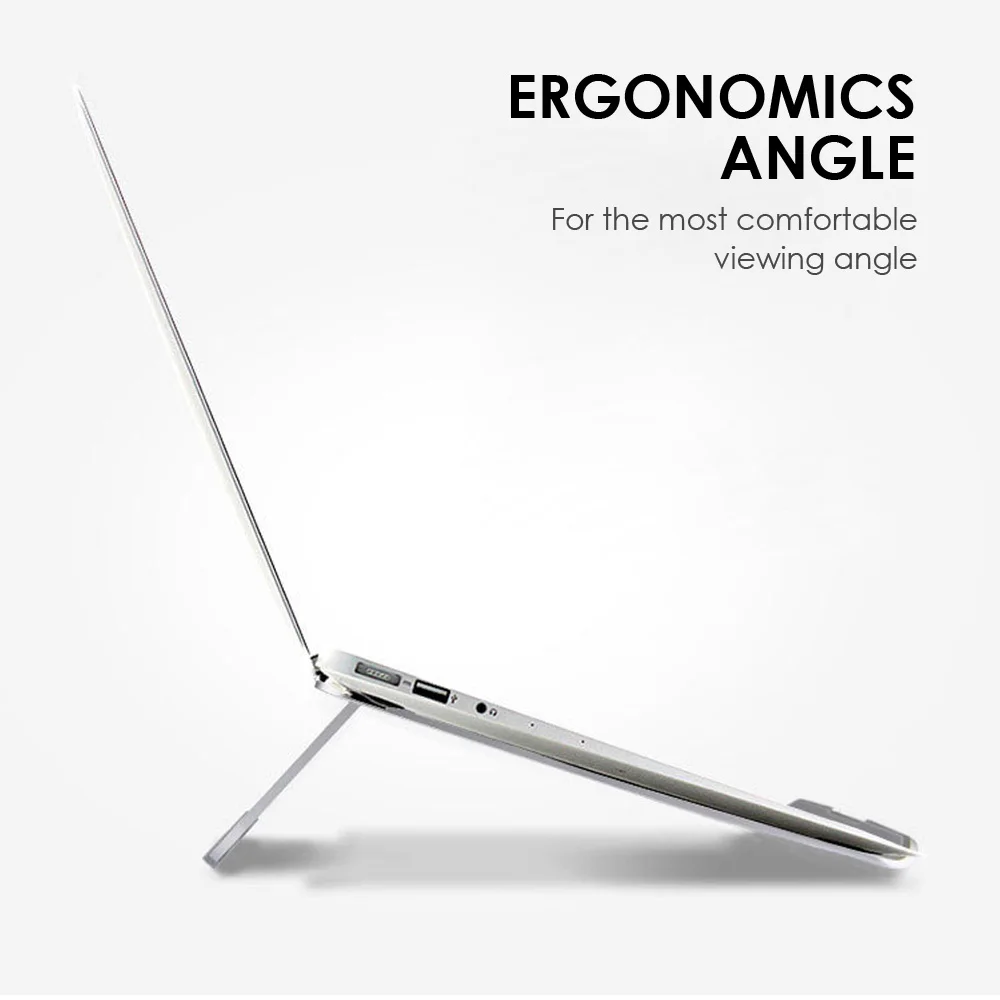 Foldable Laptop Stand Aluminum Desktop Adjustable Notebook Holder Desk Laptop Stand For 7-15 inch Macbook Pro Air Foldable Laptop Stand Aluminum Desktop Adjustable Notebook Holder Desk Laptop Stand For 7-15 inch Macbook Pro Air