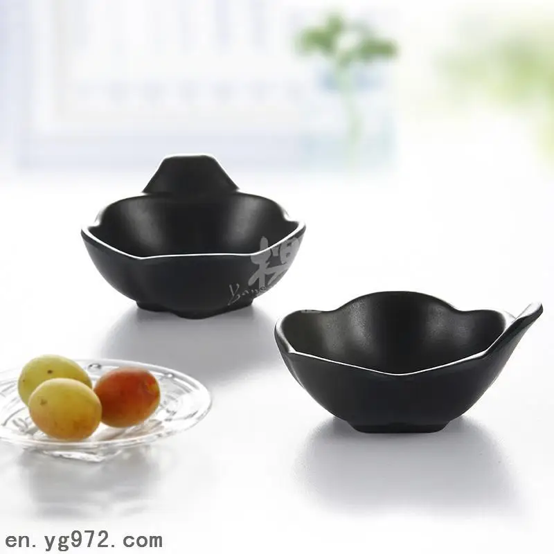 4.5 inches Japanese melamine bowl plastic plate condiment bowl relish