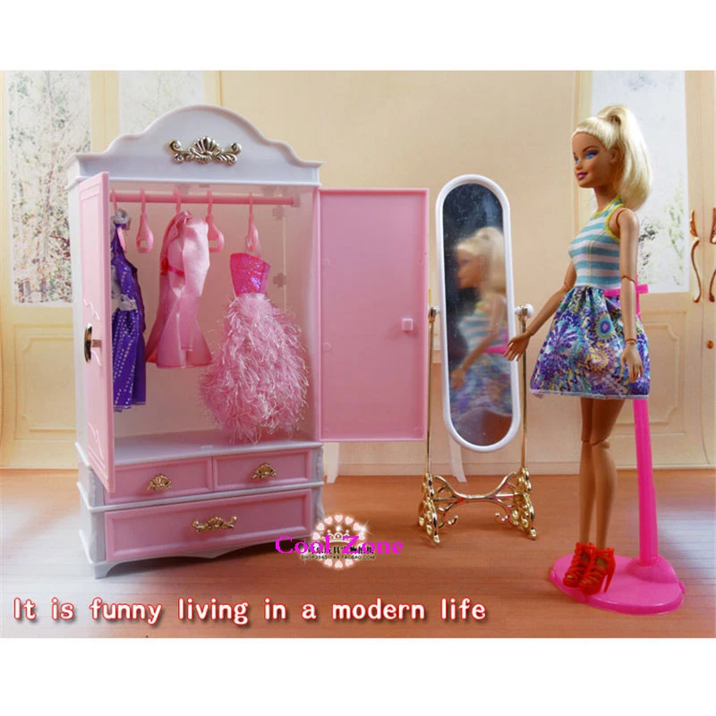 vestidor de barbie