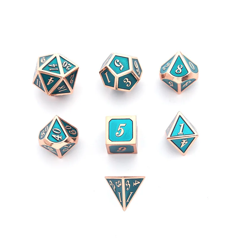 

Dnd Dobbelstenen Metalen Rpg Sets Polyhedral Dungeons And Dragons D20 10 6 8 12 Tafel Games Zinklegering Rood Koper Dices Patroo
