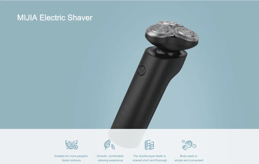 Xiaomi-Mijia-Electric-Shaver-Wet-and-Dry-Shaving-Waterproof-Razor-Beard-Trimmer-Washable-Main-Sub-Dual Blade-Turbo-Mode-Comfy-7