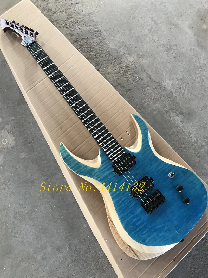 Rosewood fingerboard 24 frets 6 strings electric guitar with blue wood body nitro matte and guitar can be made as your request Rosewood fingerboard 24 frets 6 strings electric guitar with blue wood body nitro matte and guitar can be made as your request