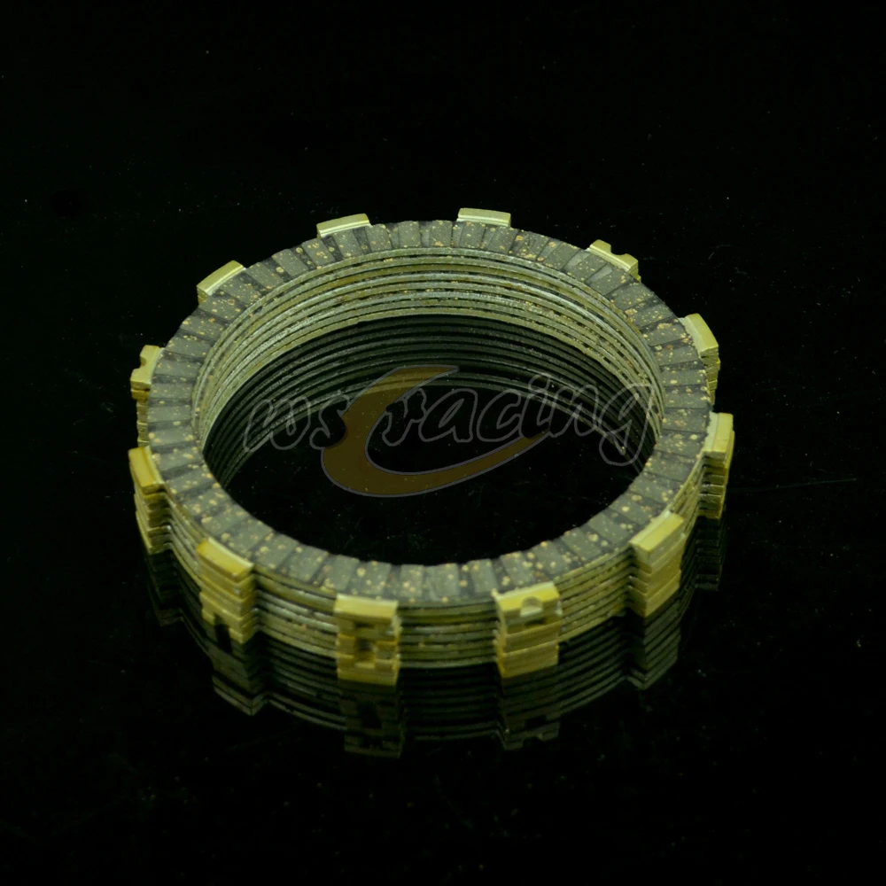 8 Pcs Motorcycle Engine Parts Clutch Friction Plates Disc Fit For HONDA CR250R 90-07 CRF450R 02-10 CRF450X 05-15 CR500R 90-01 |