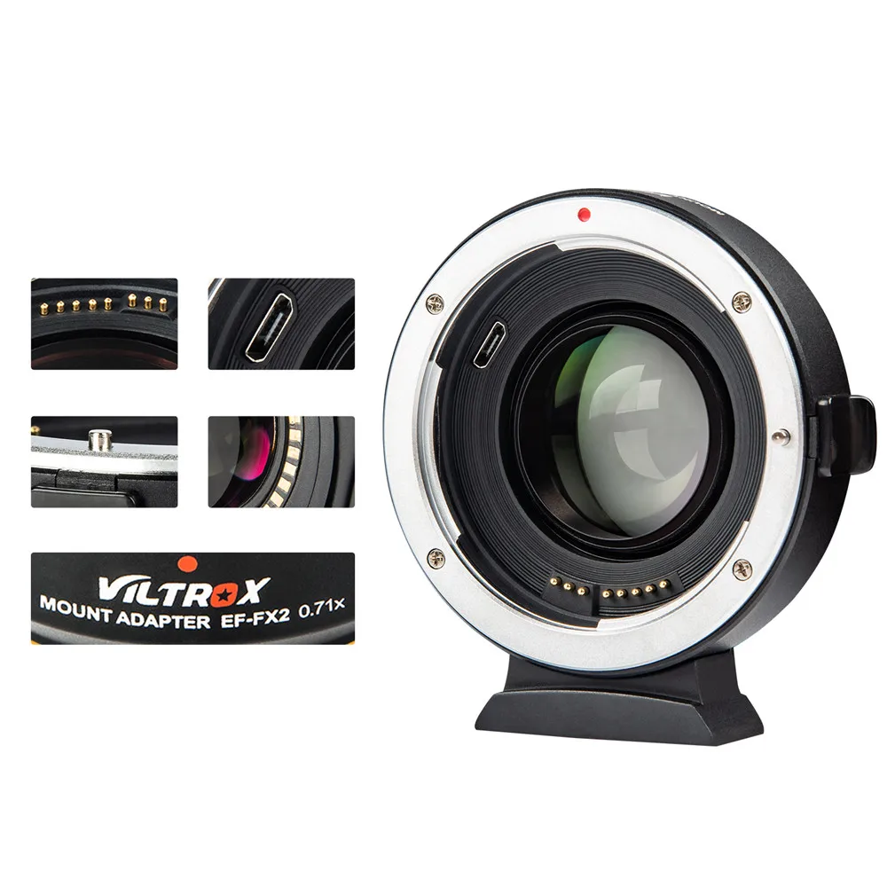 0.71x EF-FX фокусный редуктор усилитель автофокуса адаптер объектива для Canon EF объектив для fuji XE3/Xh1/XM1/XA2/XT1 xt2 xt100 xt20 камера