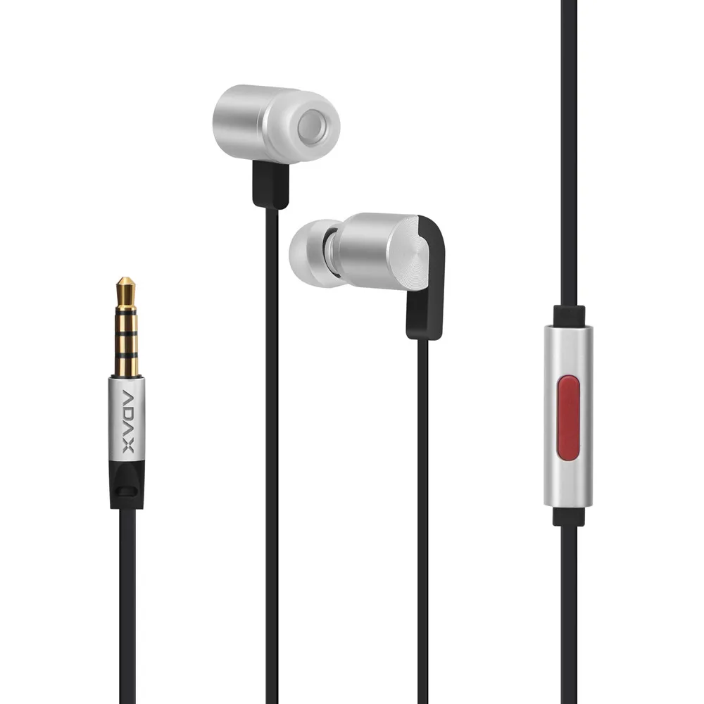 

100% Newest HT06 3.5mm In-Ear Wide frequency Response Earphone Dynamic HiFi earphone earpiece Metal Earphone with Microphone