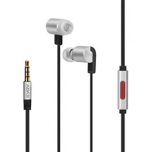 Discount! 100% Newest HT06 3.5mm In-Ear Wide frequency Response Earphone Dynamic HiFi earphone earpiece Metal Earphone with Microphone